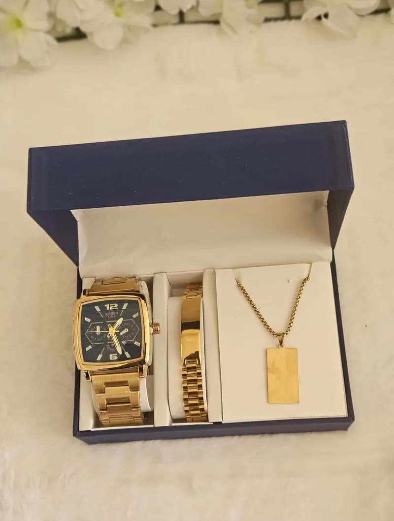 Gold Watch Set